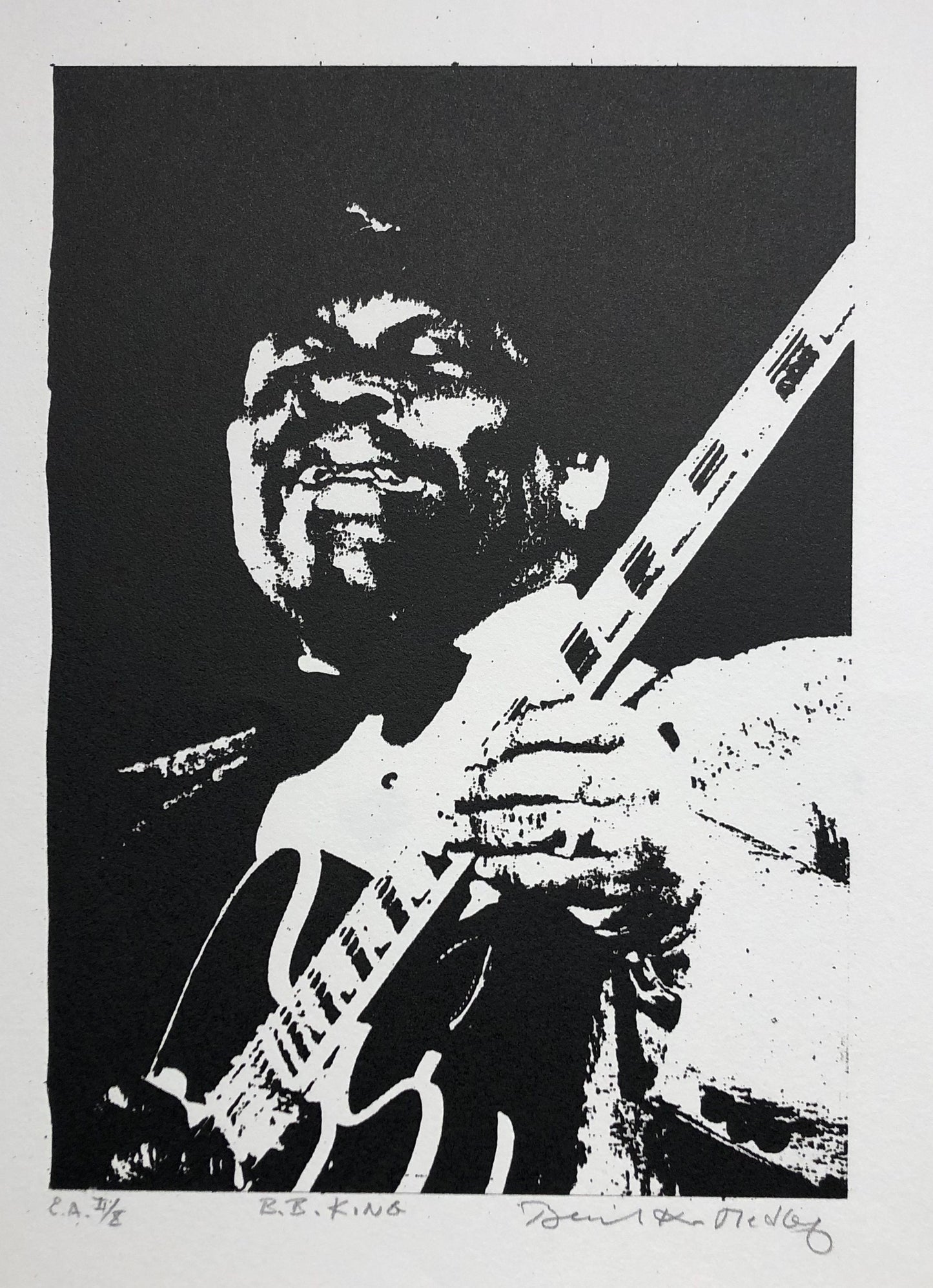 'B.B King 1' Bertil Kaa Hedberg