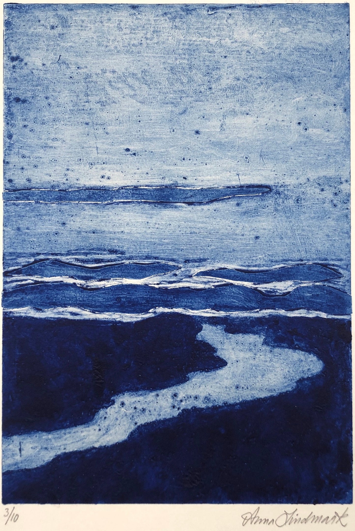 'Blått landskap' Anna Lindmark