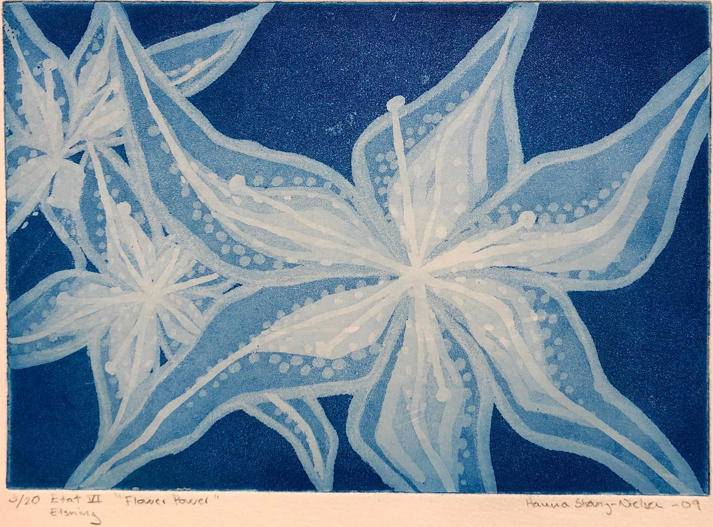 "Flower power VI" Hanna Strövring-Nielsen