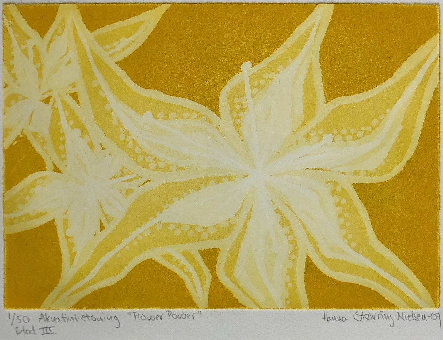 "Flower power iii" Hanna Strövring-Nielsen