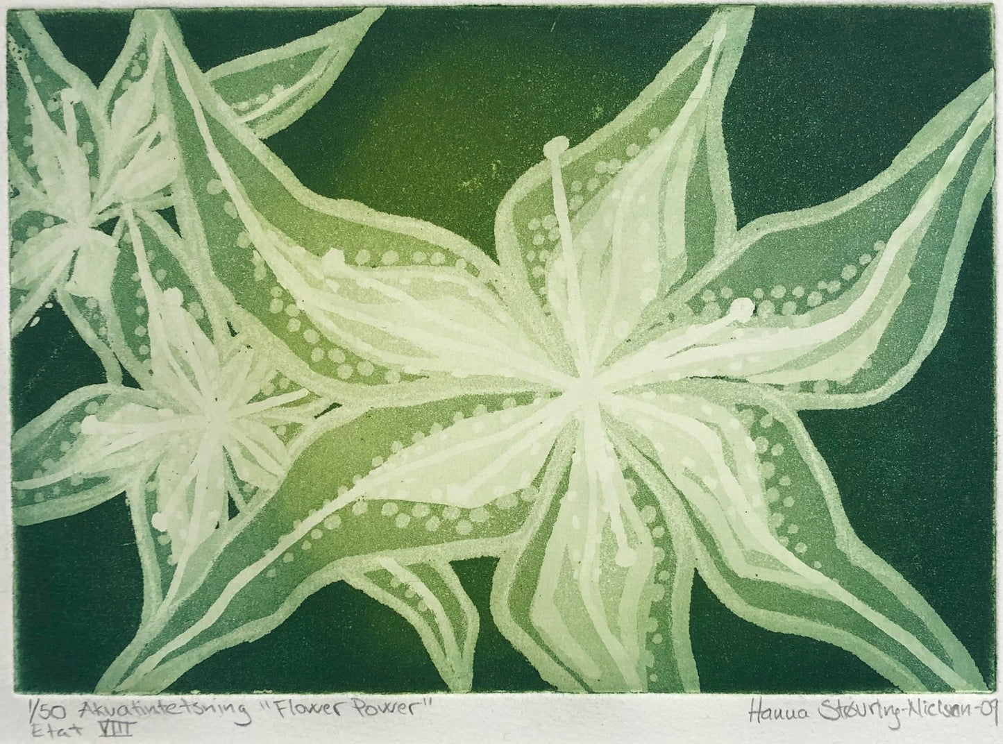 "Flower power viii" Hanna Strövring-Nielsen