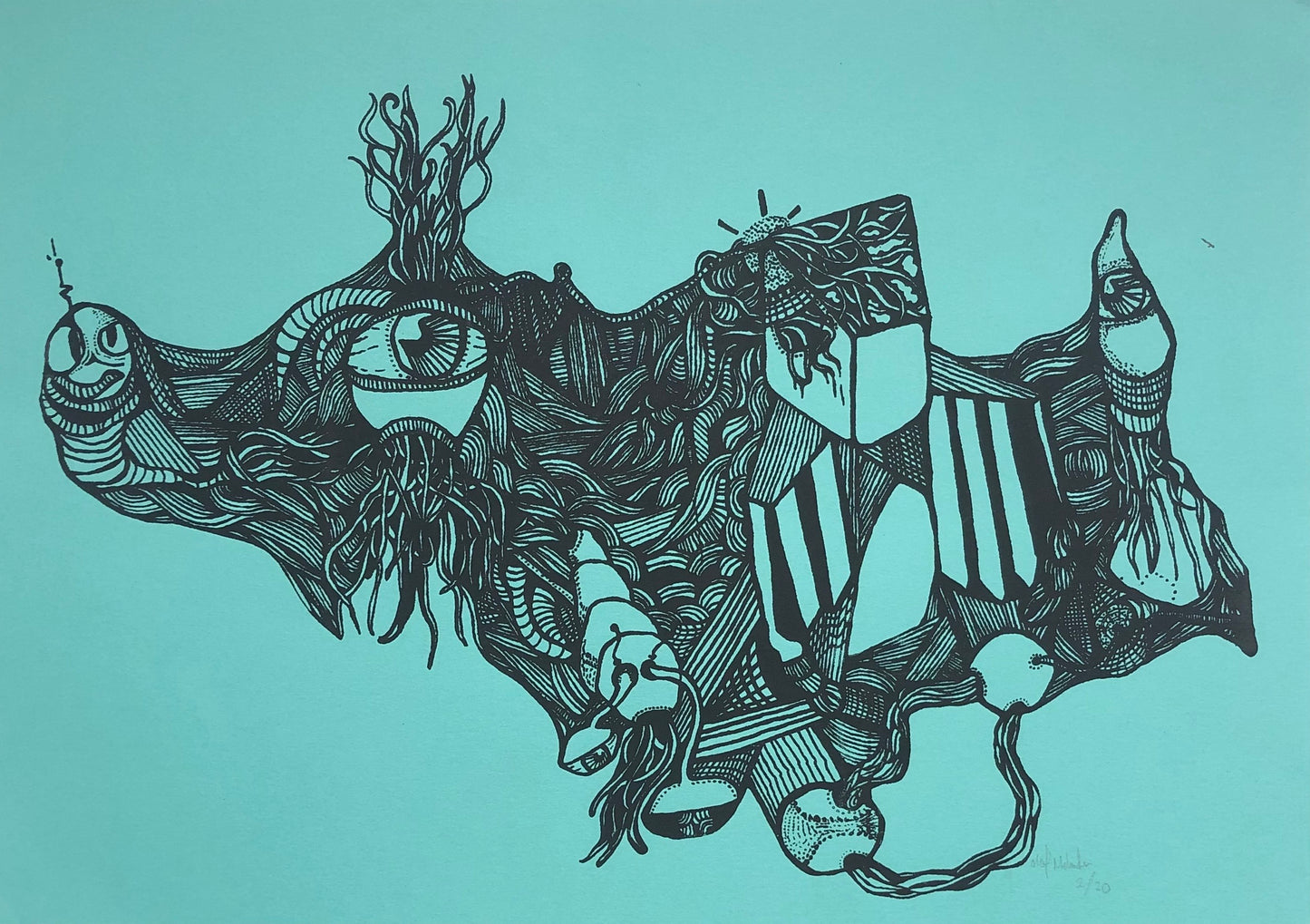 'Grön A3' Olof Melander