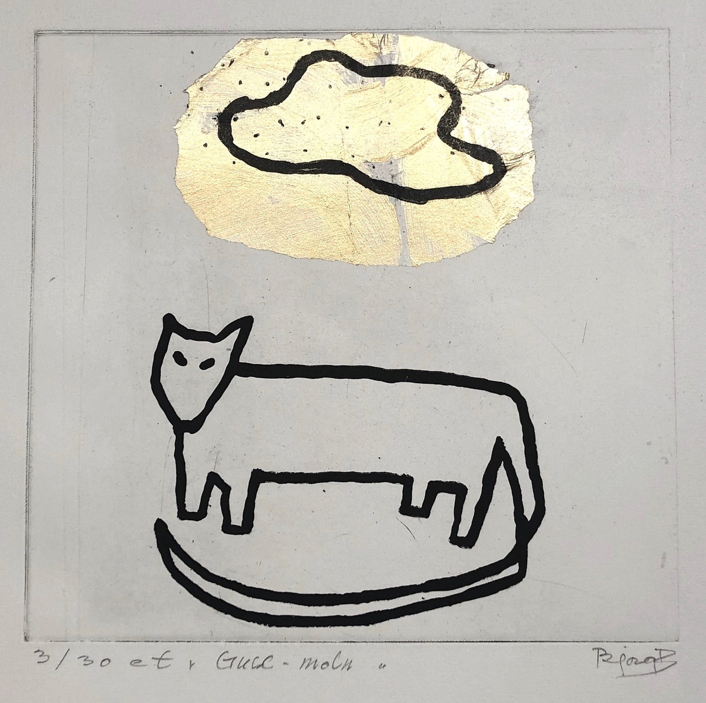 'Guld-moln' Björg Benediksen Román