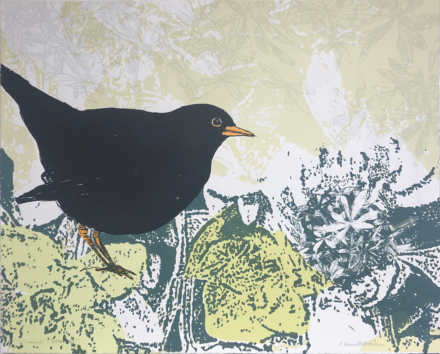 "Koltrast vår" Catharina Warne-Hellström