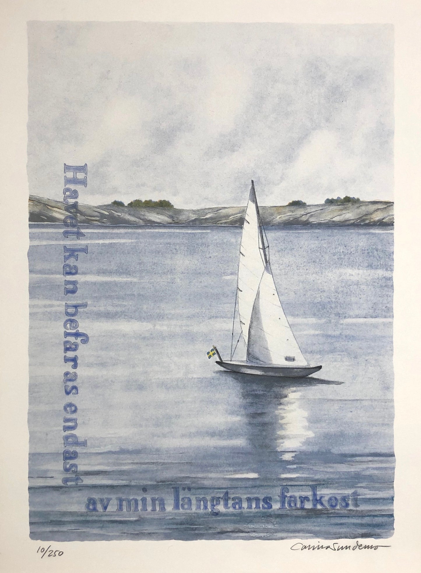 "Längtans farkost" Carin Sundemo