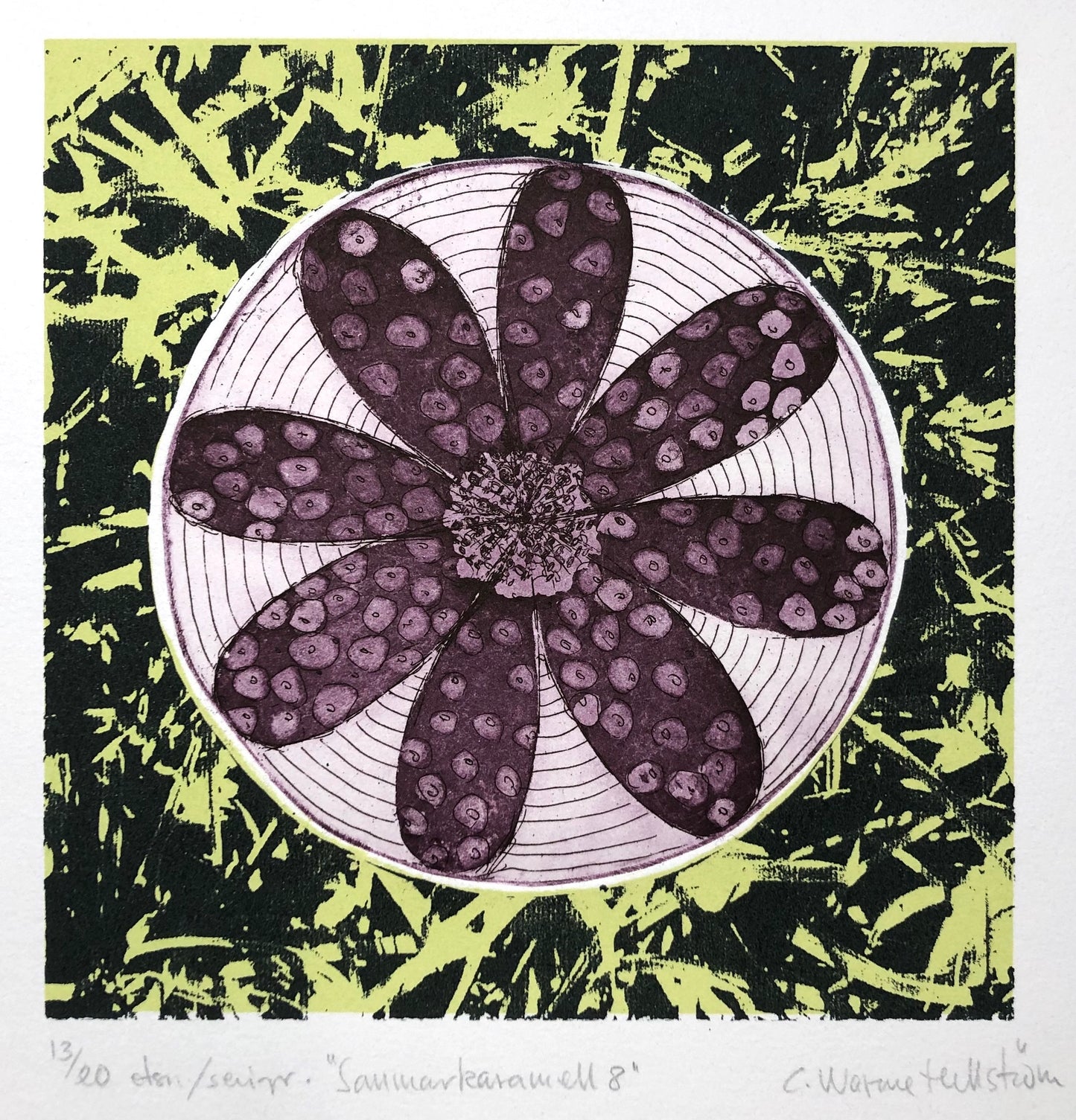 "Sommarkaramell 8" Catharina Warne-Hellström