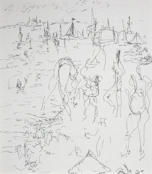 "Vid stranden" Kjell Nilsson