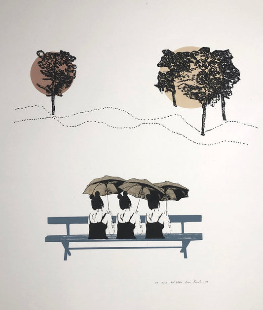 "Blå bänk" Nina Kerola