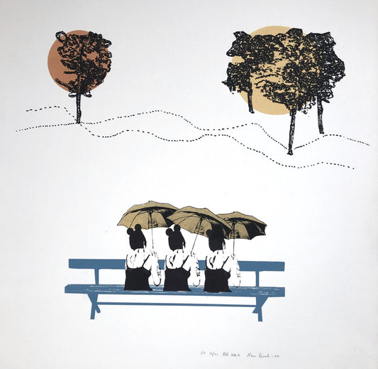 "Blå bänk" Nina Kerola