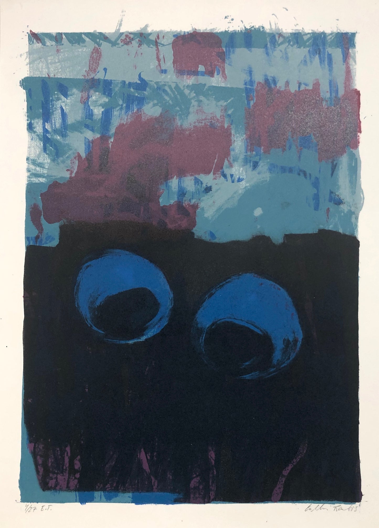 "Blåbärsspegling" Erkki Rautio