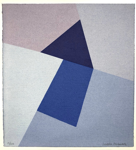 "Blå figur" Ingela Palmertz