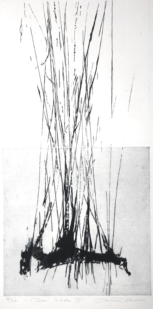 "Clear water III" Christel Hansson