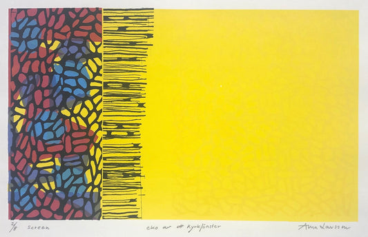 'Eko av ett kyrkfönster' Anna Larsson