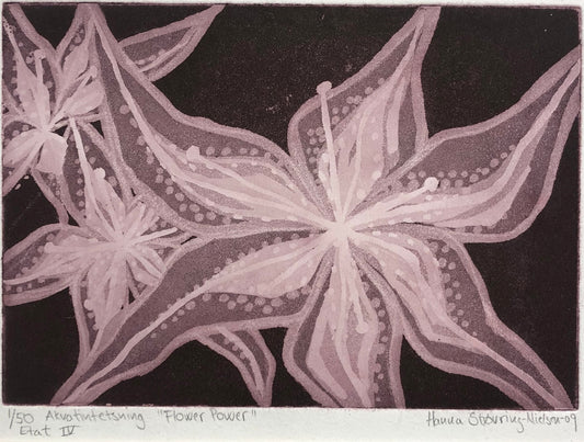 "Flower power iv" Hanna Strövring-Nielsen