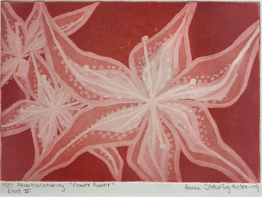 "Flower power v" Hanna Strövring-Nielsen