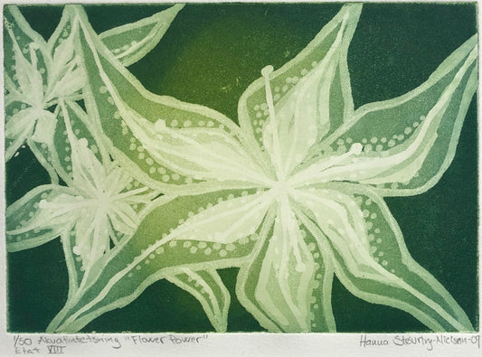 "Flower power viii" Hanna Strövring-Nielsen