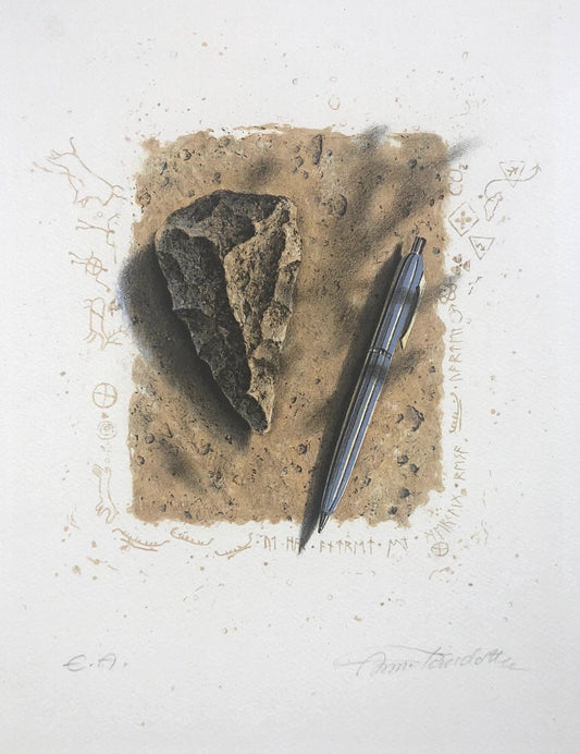 'Från hällristning till kulspets' Anna Toresdotter