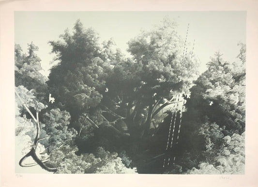 'Grönt landskap' Gunnar Thorén