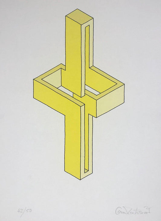 'Gul figur' Oscar Reutersvärd