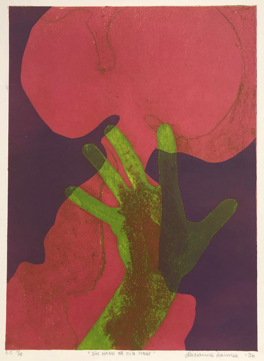 "Din hand på min mage" Marianne Laimer Molin