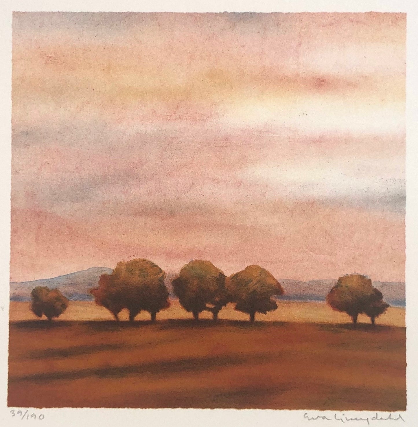 "Landskap Österlen" Eva Ljungdahl