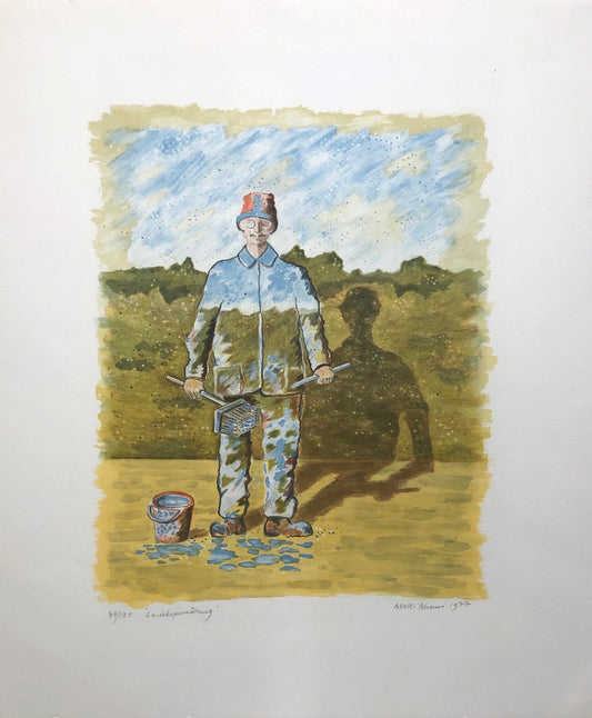 "Landskapsmålning" Matti Nurmi