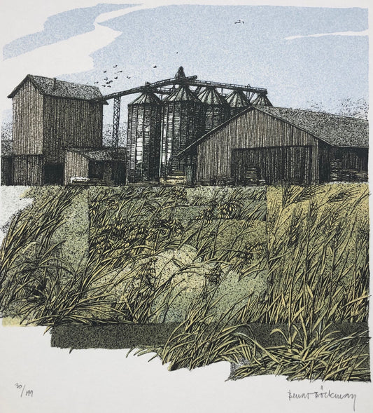 'Nära bilder' (4 blad i en mapp) Bengt Böckman