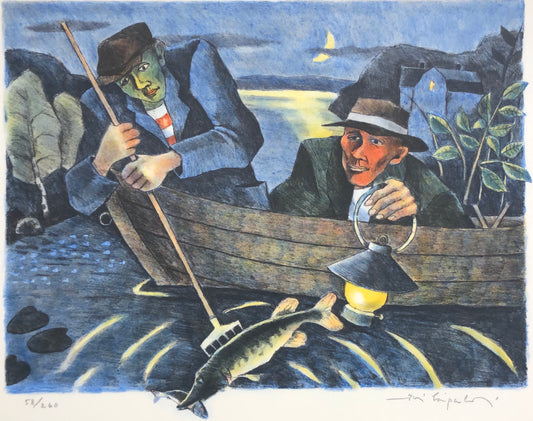 "Nattfiske" Jussi Taipaleenmäki