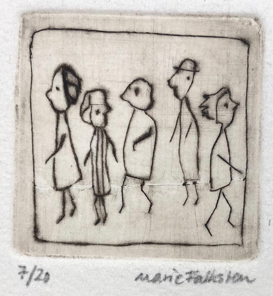 "På stan II" Marie Falksten