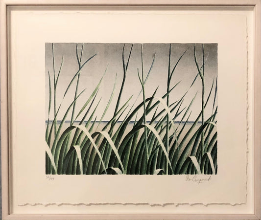 'På stranden' (inramad), Bo Cronqvist