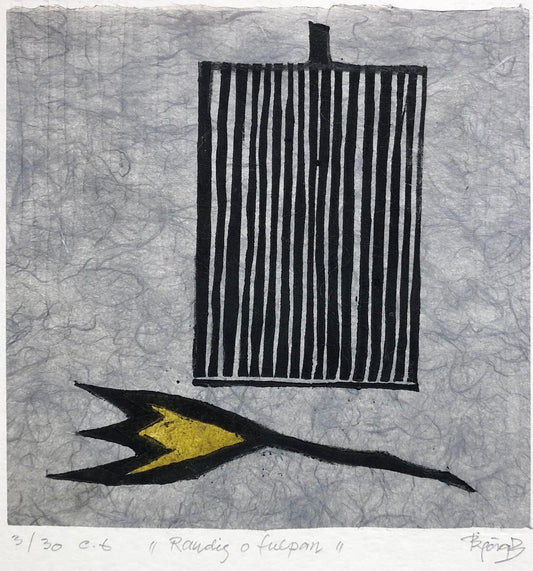 'Randig och tulpan' Björg Benediksen Román