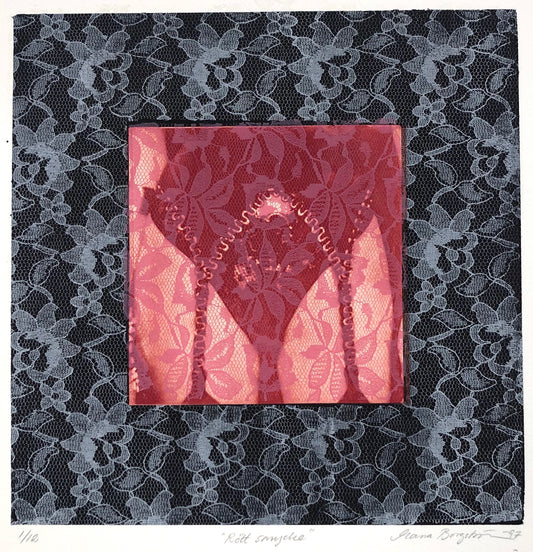 "Rött smycke" Maria Borgström