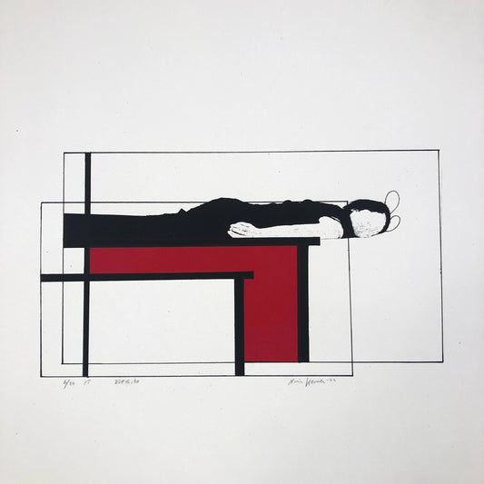 "Rött täcke" Nina Kerola