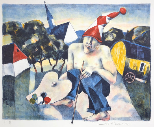 "Självporträtt" Jussi Taipaleenmäki