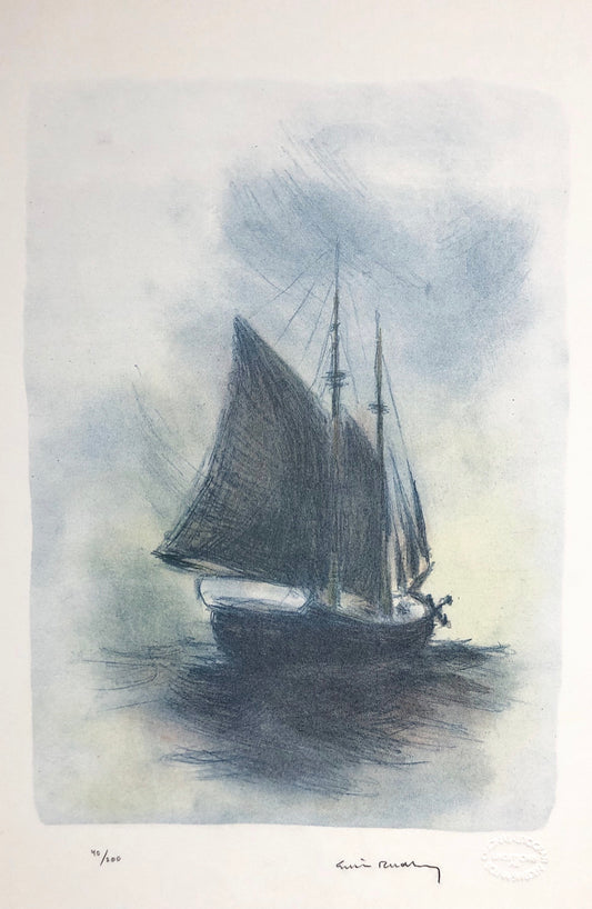 "Skuta i sundet" Gustav Rudberg