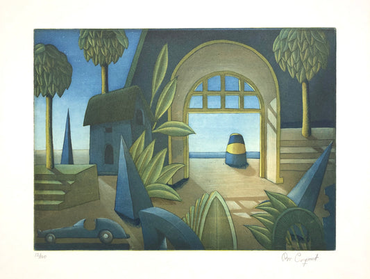 'Trädgård med bil' Bo Cronqvist