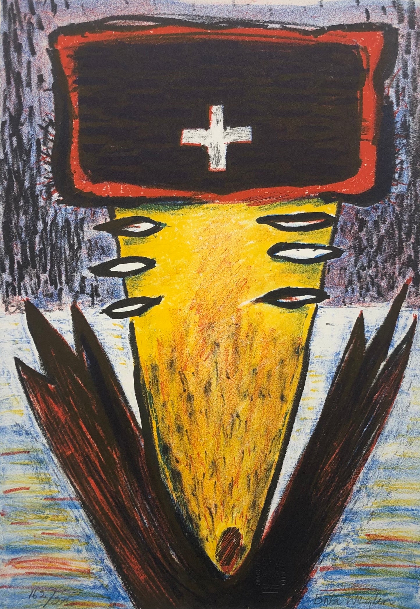 Utan titel (kors) Brita Weghin