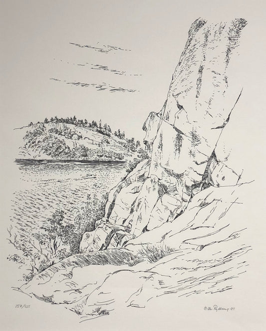 'Utsikt från v-toppen' Olle Rydberg