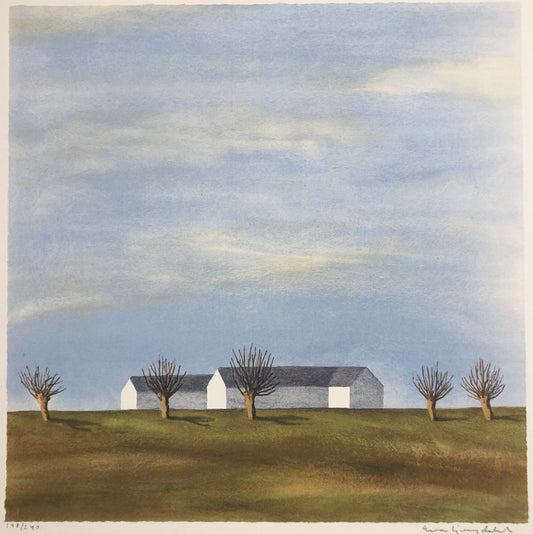 "Vårlandskap 2" Eva Ljungdahl