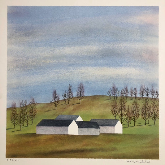 "Vårlandskap I" Eva Ljungdahl