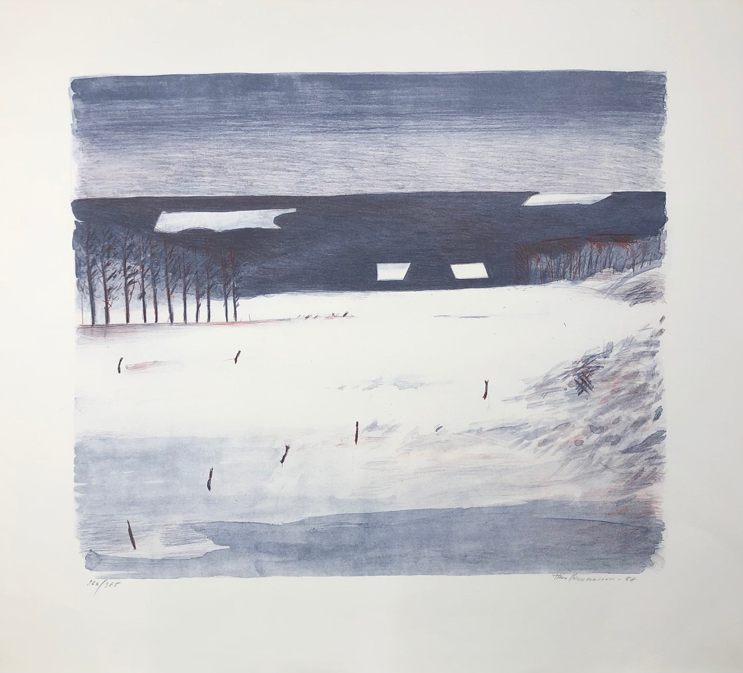 "Vinterbild" Hans Hermansson