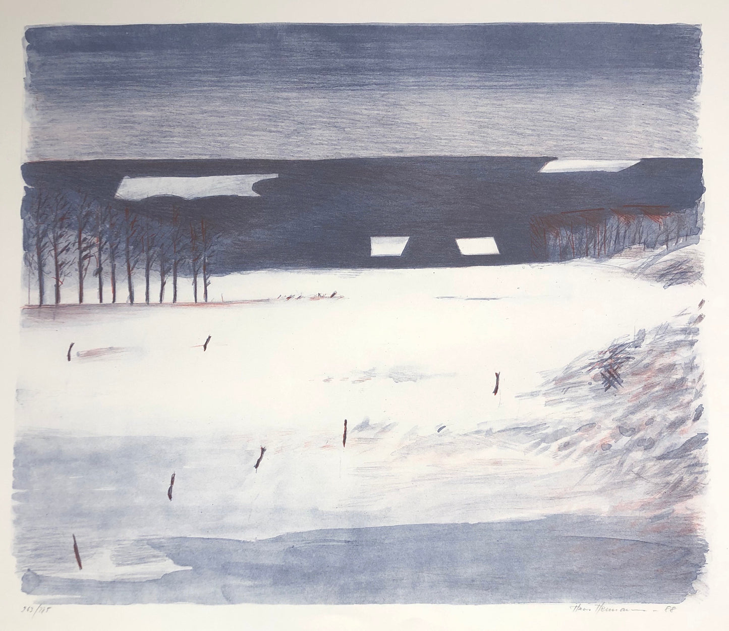 "Vinterbild" Hans Hermansson