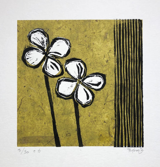 'Vita blommor' Björg Benediksen Román