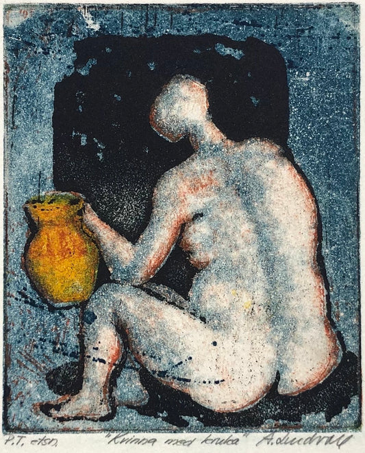 'Kvinnan med kruka' Ann-Christine Lindvall Nordberg