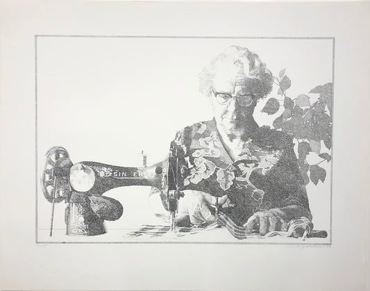 'Porträtt av en sömmerska' Sven-Olof Westerlund