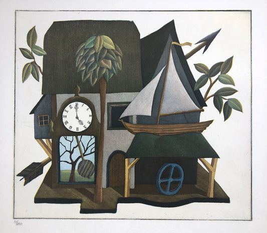 'Segelbåt klocka' Bo Cronqvist